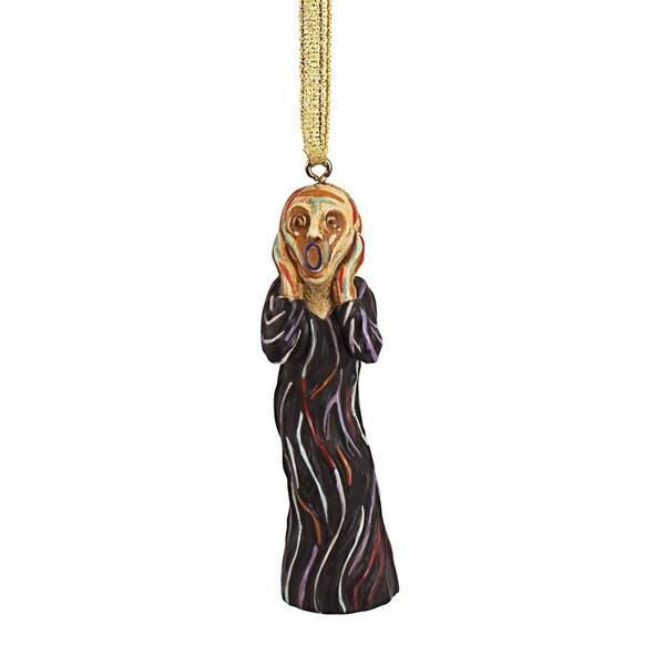 The Silent Scream Holiday Ornament, PK 3